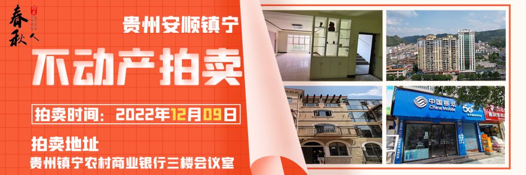 【12月09日】鎮(zhèn)寧縣商鋪、住宅、商業(yè)展位拍賣公告